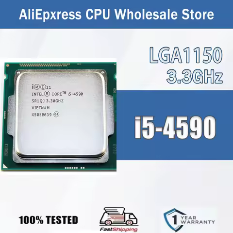 Intel Core i5-4590 3.3GHz 4 Cores 4 Threads 6M 84W i5 4590 Computer CPU Processor Server Package LGA
