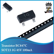 BC847 1G BC847C 45V 100mA NPN Transistor