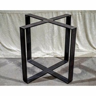 Industrial Iron Table Legs Square Shape 40x40cm