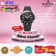 Edox Class 1 Worldtimer GMT Automatic 93005 3 NIN watch