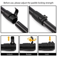 Adjustable Stand Up Paddle Board Paddle with Unique Lock Design Floating Alloy Shaft Paddleboard Pad