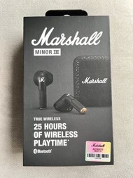 Marshall Minor III 藍牙耳筒