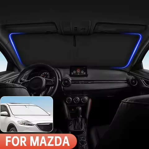 For Mazda CX5 CX30 CX50 2 3 MX30 CX9 CX90 Car Windshield Sunshade Cover Front Window Visor Car Inter