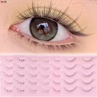 MABREM Lower Eyelashes,  Band Soft Under Eye Lashes, Handmade Manga Bottom Korean Makeup Natural Man