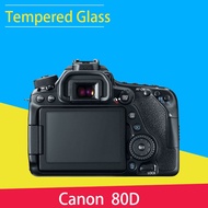 Canon 80D Tempered Glass Screen Protector LCD Film For Canon EOS 80D