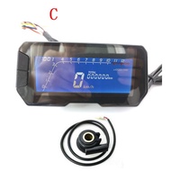 12000 RPM Gear Motorcycle Digital LCD SPeedometer Measuring Distance Light Motorcycle