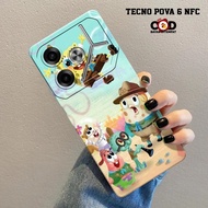 HP New Cartoon Case - Latest Tecno Pova 6 NFC Softcase - Tecno Pova 6 NFC Phone Case - Tecno Pova 6 
