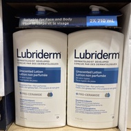 [全新]  710ml x2 Lubriderm 無味保濕乳液 潤膚露 fragrance free lotion