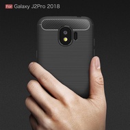 Case Carbon Samsung Galaxy J3 J4 J6 J7 J8 J2 Pro 2018 A7 2018 A6 A9 A8 Plus A8+ 2018 Soft Phone Case Cover Casing