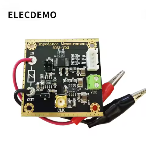 AD5933 Impedance Converter Network Analyzer Module 1M Sample Rate 12bit Resolution Measurement Resis