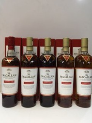 【出售】（2017-2018-2019-2020-2021）麥卡倫Macallan Classic Cut Scotch Whisky 700ml香港版