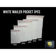 MAILER POCKET WHITE/ BAG COURIER WITH BUBBLE/COURIER BAG