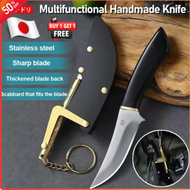 PISAU DAPUR PISAU DAGING PISAU JEPANG SUPER TAJAM PISAU KATANA PISAU KOKI STAINLESS STEEL