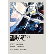 【READY STOCK】Poster Movie 2001 A Space Odyssey for room/wall/gift/barber