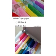 Italian crepe Paper 180 Gsm made in Italy crepe Paper made in Italy