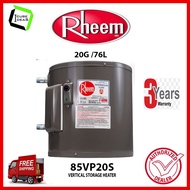 RHEEM 85VP20S Classic Electric Storage Heater | Singapore Warranty | Express Free Home Delivery |