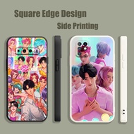 Casing For OPPO A5 A9 A53 A32 A7X Reno 6Z 5Z 5G KPop Demon Hunters Idol Saja Boys Pink aesthetics KC