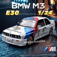 Die Cast 1:24 BMW M3 E30 Vehicle Models Diecast Collection
