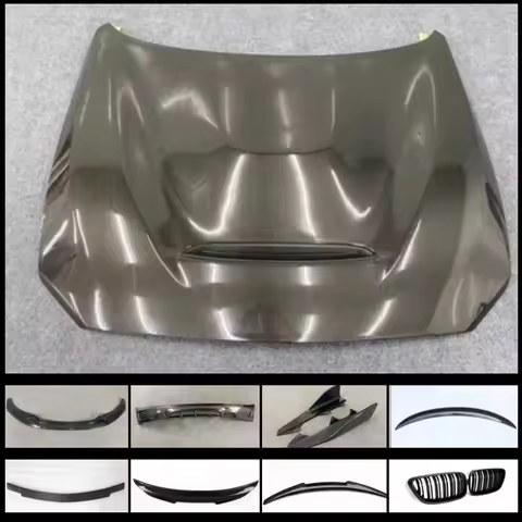 Carbon Fiber Front Shovel Rear Lip Tail Wing Side Skirt for BMW 2 Series M225i F22 F23 Sport Engine