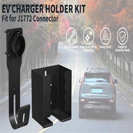 PHMY EV Charger Holder Wall Mount Kit EV Charger  Do For SAE J1772 Connector J-Hook EV Charger Cable