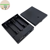 Strongaroetrtr 1Pcs 4 Slots AA Battery Holder .5 Battery Case With Power And USB Soet Light AA Batte