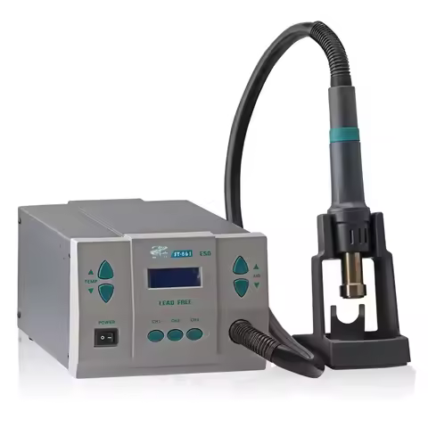 ST-861 Lead-free Adjustable Hot Air Gun Rework Station Soldering 1000W 220V For Phone CPU Chip Repai