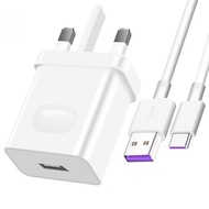 🎉Ready Stock🎉SuperCharger (40W)For Huawei & 5A Type-C Cable