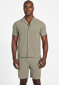 Guess Baron Textured Knit Shirt