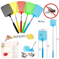 Bestella💗COD Tepokan Lalat Nyamuk Plastik Pemukul Hewan Serangga Manual Fly Swatter Dwi/pemukul lala