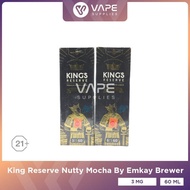 King Reserve Freebase Liquid 60ml Rasa Nutty Mocha By Emkay Brewer