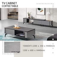 TV CABINET/EXTEND MEDIA STORAGE/TV CONSOLE/HALL CABINET/MEDIA CABINET/TV RACK/HALL SET/COFFEE TABLE/