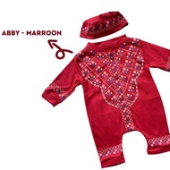 [COD] baju koko bayi anak laki laki baju koko newborn Koko jumper baju muslim anak bayi newborn 0-12