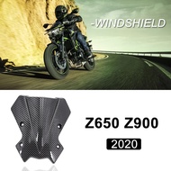 For KAWASAKI Z650 Z900 Z 900 Z 650 2020 2021 2022 2023 Carbon Fiber New Motorcycle Windshield Windsc