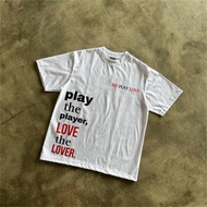 play CDG   the player love the lover new top T-shirt original art design pattern pure cotton fashion