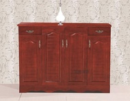 Special bulk pure pine solid wood Shoe cabinet 4 drawer of modern Chinese rural IKEA Storage console