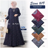 Baju Muslim Gamis Jumbo Siena #19 Bahan Denim Diana Premium