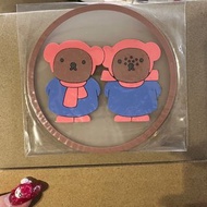 Miffy 橡膠 扭蛋 杯墊