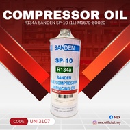 COMPRESSOR OIL R134A SANDEN SP-10 (1L) M1679-80020