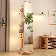 【ACC】Stand Mirror Full Body Mirror With Storage Standing Mirror Full Length Mirror Aesthetic Mirror 