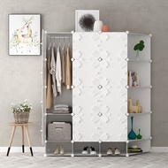 Convertible Stackable Wardrobe Sakura DIY Cabinet Wardrobe 8-25 CUBE Easy  &