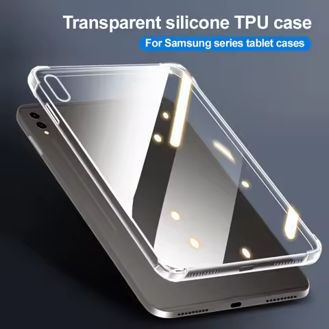 Silicone Case For Samsung Tab A9 A11 S9 S10 FE S6 Lite A8 S7 PLus S8 Plus Tablet Protective Case For
