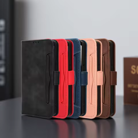 For Vivo V30 Lite 5G India cover PU wallet closure book flip multi-card slot holder case for Vivo V4