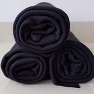Bahan Kaos | Kain Cotton (Katun) Combed 20s Hitam Sulfur