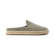 TOMS รองเท้าลำลองผู้ชาย สลิปออน รุ่น Santiago Mule Vetiver Grey Suede (CG) รองเท้าลิขสิทธิ์แท้