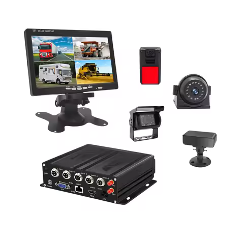 YWX H.264 8 Channel HDD Mobile DVR MDVR ADAS DSM for Truck Bus Driver Fatigue Monitor System for Car