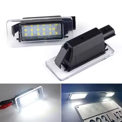 Canbus LED License Number Plate Light Lamp For Nissan Serena C27 2016-2019