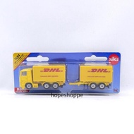 SIKU 1694 Truck Elbow With Trailer DHL Original Diecast Container Truck Car