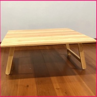 โต๊ะญี่ปุ่นสี่เหลี่ยมพับได้ ขนาด 80 cm. x 80 cm.  สูง 33 cm. สีธรรมชาติ