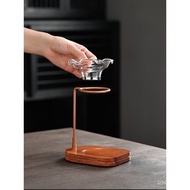 Easy Brewing Rack Tea Brewing Integrated Filter Fair Cup Tea Set Tea Strainer Rack Rosewood Tea Brew