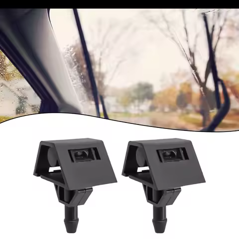 2PCS Adjustable Windshield Washer Nozzles For Nissan Qashqai J10 J11 2007-2018 Clog-Resistant Spray 